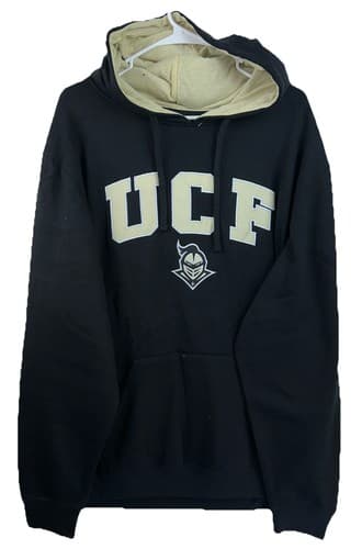NWT Colosseum UCF Knights Men’s XL Black Gold Hoodie Sweatshirt Style 4848512 — ucf fan gear