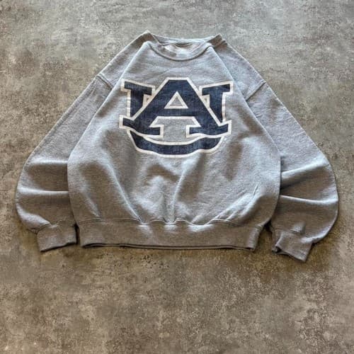 Auburn University Graphic Logo Grey Shirt | T-Shirt Sweatshirt Hoodie — auburn fan gear