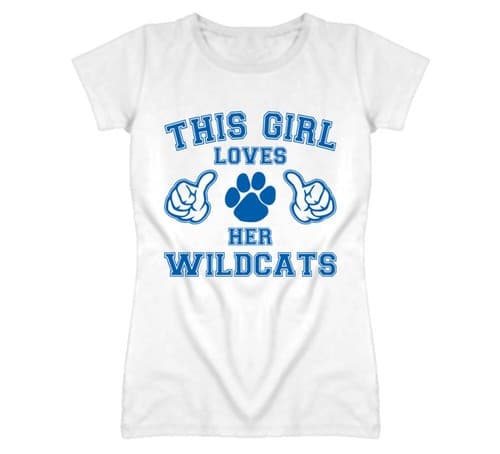 This Girl Loves Her Kentucky Wildcats Basketball T Shirt — kentucky fan gear