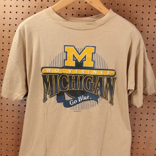 80s 90s Michigan Wolverines Vintage T-Shirt | Sweatshirt Hoodie — michigan fan gear