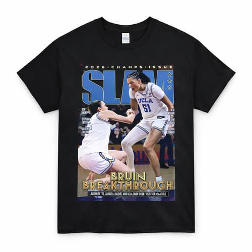 UCLA Bruins SLAM 261 Cover 2026 Women’s Basketball National Champions Lauren — ucla fan gear