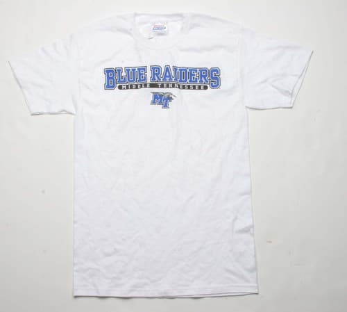 Old Varsity Brand Blue Raiders Middle Tennessee Tee (S) — middle-tennessee fan gear