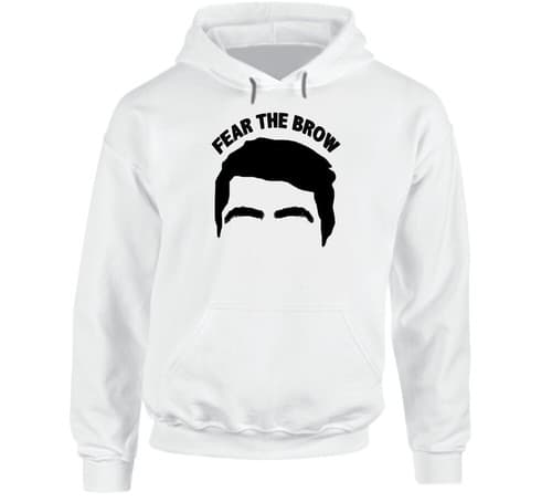 Luka Garza Fear The Brow University Of Iowa Basketball Fan Hoodie — iowa fan gear