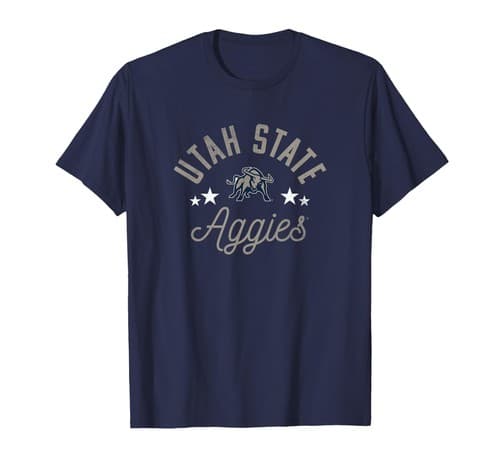Utah State Aggies Logo T-Shirt - Officially Licensed NCAA College Tee — utah-state fan gear