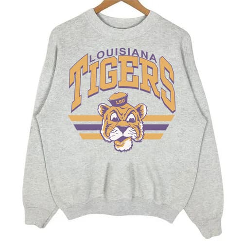 Vintage LSU Tigers Louisiana State University  T-Shirt, Sweatshirt & Hoodie — lsu fan gear