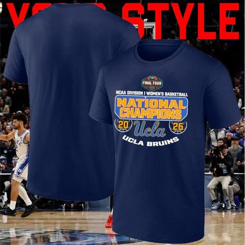 UCLA Bruins 2026 NCAA Division I Women’s Basketball National Unisex  T-Shirt — ucla fan gear