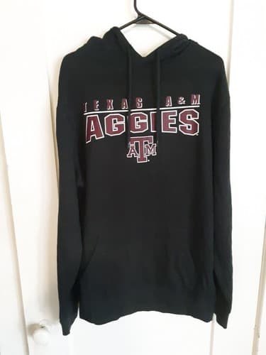 Texas A & M Aggies Hoodie Sweatshirt L Large — texas-am fan gear