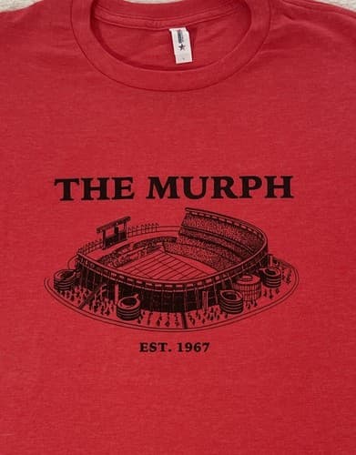 THE MURPH JACK MURPHY STADIUM RETRO SDSU SAN DIEGO STATE AZTECS RED SHIRT 🏟️ — san-diego-state fan gear