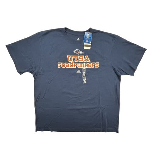 UTSA Roadrunners Shirt Mens 2XL Adidas Official Collegiate Football Graphic Tee — utsa fan gear