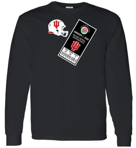 Indiana Hoosiers Rose Bowl Tshirts & Hoodie — indiana fan gear