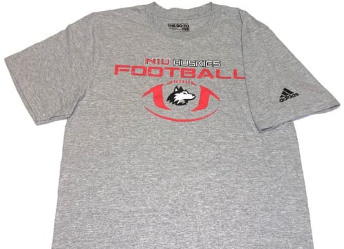 Rare! Vintage Northern Illinois University Huskies Football T-Shirt New! MEDIUM — northern-illinois fan gear