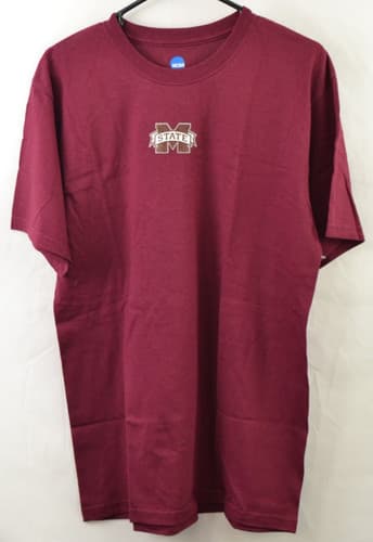 Mississippi State Bulldogs Men's Tee Shirt - Maroon - M (MSU-03) — mississippi-state fan gear