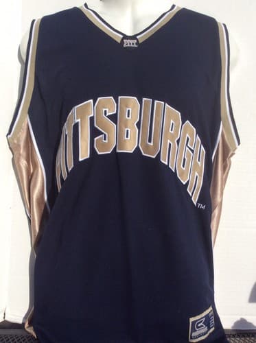 NCAA Pittsburgh Panthers stitched Colosseum BASKETBALL Jersey size XL — pittsburgh fan gear