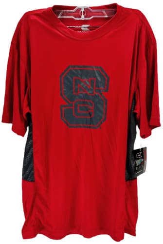 Colosseum Men's NC State Wolfpack Lift Short Sleeve T-Shirt, Red — nc-state fan gear