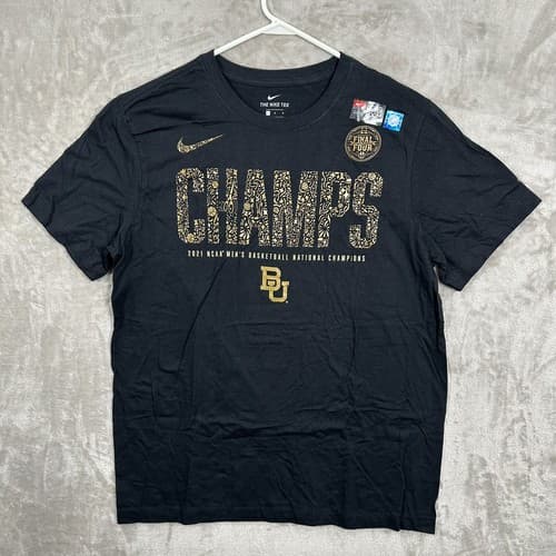 Nike Baylor Bears 2021 NCAA Basketball National Champions Locker Room T-Shirt — baylor fan gear
