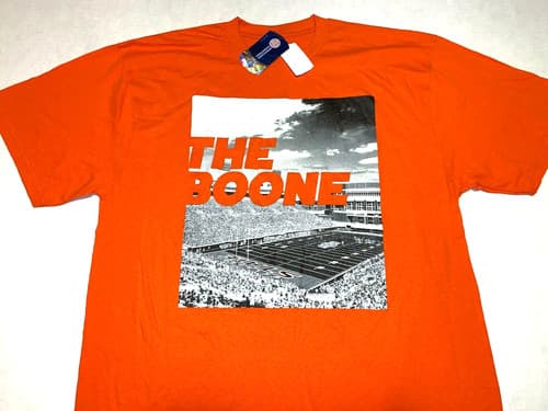 Oklahoma State University Cowboys Football Stadium The Boone T-Shirt New! LARGE — oklahoma-state fan gear