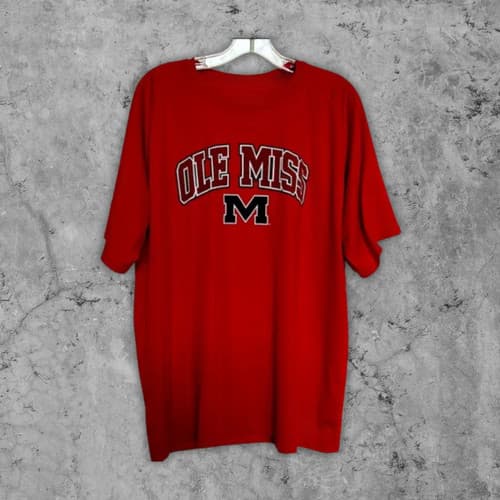 Vintage Ole Miss Rebels M Logo T-Shirt Sweatshirt Hoodie NCAA — ole-miss fan gear