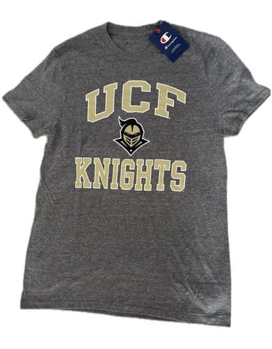 NWT CHAMPION UCF KNIGHTS SHORT SLEEVE FASHION T SHIRT Size Small  — ucf fan gear