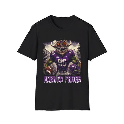 TCU Horned Frogs Horror Mashup Shirt - Fear the Frog in Style — tcu fan gear