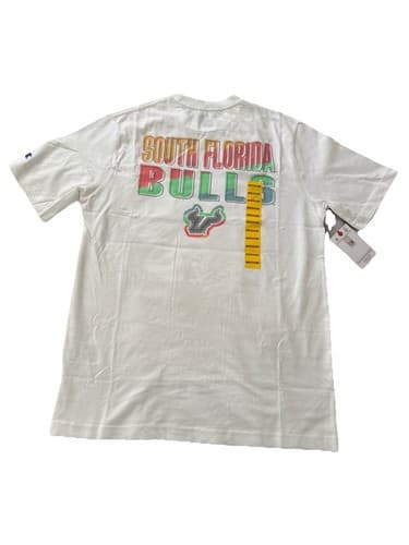 Brand new champions USF University of South Florida  graphic M T-shirt M BULLS — south-florida fan gear