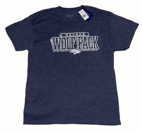 Nevada Wolf Pack T Shirt Men’s Large New Champion Brand  — nevada fan gear