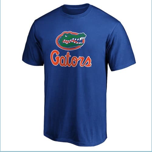 Royal Florida Gators Lockup Team Hoodie - T-shirt - Sweatshirt optional — florida fan gear