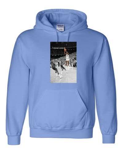 Michael Jordan UNC North Carolina Tar Heels sweatshirt Hoodie Long Sleeve — north-carolina fan gear