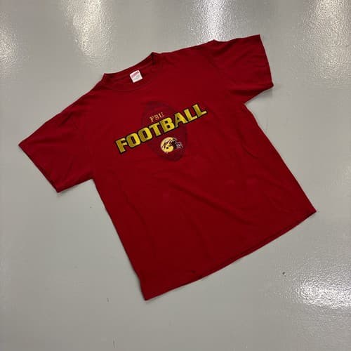 Vintage Florida State Seminoles College Football  T Shirt Mens L Red FSU 90s — florida-state fan gear
