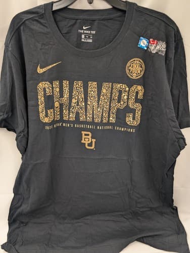 Baylor Bears Nike 2021 NCAA Basketball National Champions Locker Room Sz XXL New — baylor fan gear