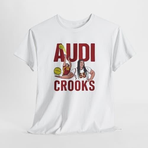 Audi Crooks Iowa State Cyclones Basketball Tee — iowa-state fan gear
