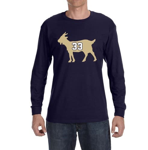 Pittsburgh Panthers Tony Dorsett Goat Long sleeve shirt — pittsburgh fan gear