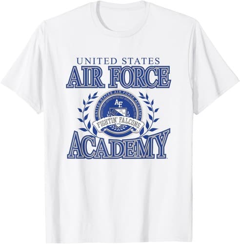 Air Force Falcons Laurels Logo T-Shirt — air-force fan gear