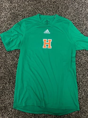 NWOT Hawaii Rainbow Warriors Adidas Creator Tee Mens M S/S Green — hawaii fan gear