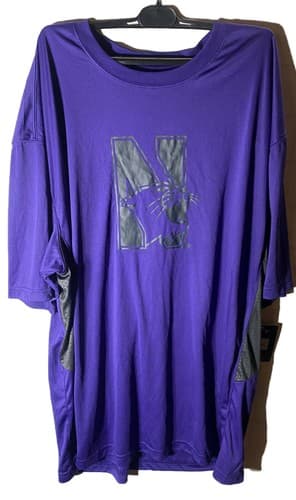 COLOSSEUM Men's Northwestern Wildcats Lift Short-Sleeve T-Shirt 2XL — northwestern fan gear