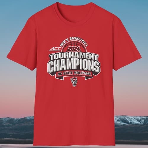 NC State Wolfpack 2024 ACC Basketball Champions Shirt - Unisex Shirt — nc-state fan gear