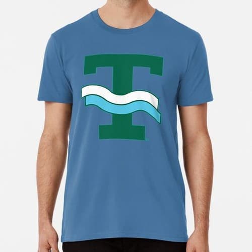 Tulane University Green Wave Vintage Logo Size S to 5XL Made in the USA T-Shirt — tulane fan gear