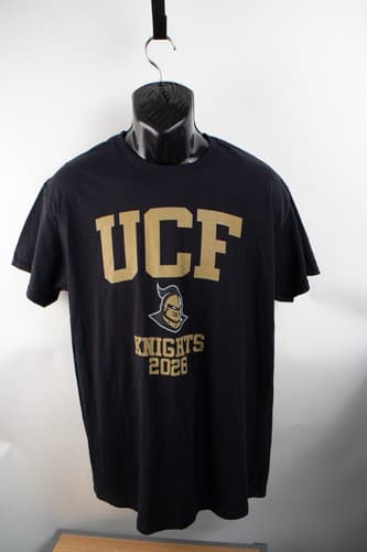 University of Central Florida Knights Men's Large T-Shirt Black UCF — ucf fan gear