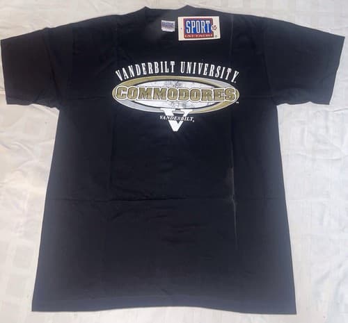 Vintage Vanderbilt Commodores Shirt X-Large Sport Attack W/ Tags Free Shipping — vanderbilt fan gear