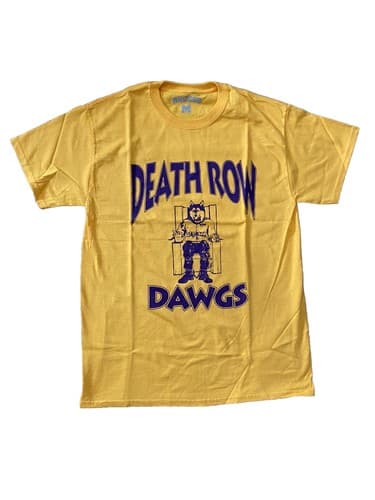 University Of Washington Huskies Death Row Dawgs Tee Shirt Football Medium — washington fan gear
