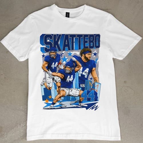 Cam Skattebo Graphic T Shirt Giants Football Tee Arizona State Sun Devils RB NE — arizona-state fan gear