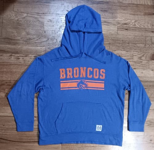 Boise State Broncos Hoodie Pink Victoria Secret college footbal sweatshirt bling — boise-state fan gear