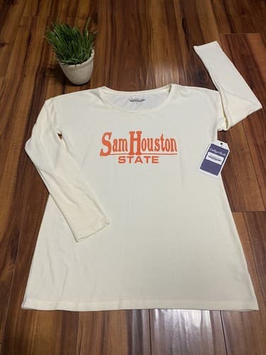 SAM HOUSTON STATE UNIVERSITY longsleeve BLUE 84 t-shirt BEARKATS shsu SWEATER — sam-houston fan gear