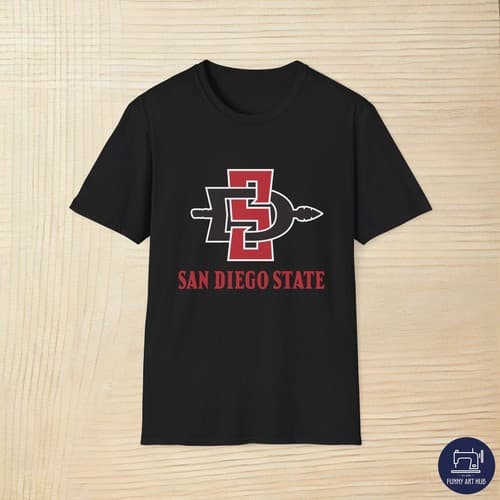 San Diego State Aztecs Baseball Logo Unisex T-Shirt — san-diego-state fan gear