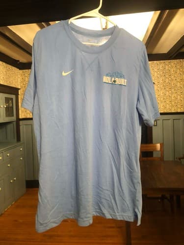 Tulane Green Wave Nike NOLABUILT blue shirt large — tulane fan gear