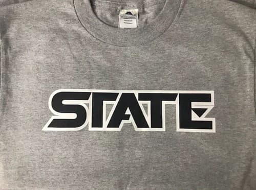 VINTAGE SDSU SAN DIEGO STATE AZTECS T-SHIRT FOOTBALL BASKETBALL ATHLETIC GRAY — san-diego-state fan gear