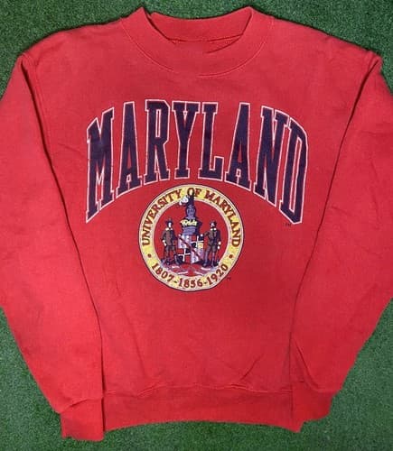 90s Maryland Terrapins Vintage Style University Sweatshirt Gildan S-5XL — maryland fan gear