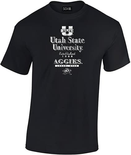 SDI NCAA Stacked Vintage T-Shirt Utah State Aggies 2XL Ships next day — utah-state fan gear