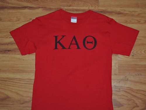 t-shirt small kappa alpha theta university of missouri tigers 18 inches pit2pit — missouri fan gear