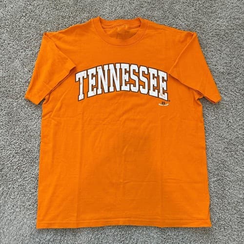 Vintage Tennessee Vols T-Shirt Orange and White Retro College Tee — tennessee fan gear