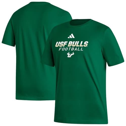 Adidas Men's Green South Florida Bulls Fresh T-Shirt Size XL — south-florida fan gear